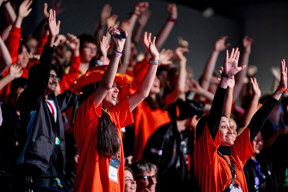 FIRST Tech Challenge community cheers on robots at FIRST Championship